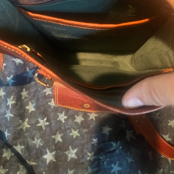 Leather Messenger Bag Vintage Laptop Crossbody Bag Satchel - Picture 5 of 5